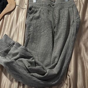 lululemon athletica Textured Gray Joggers